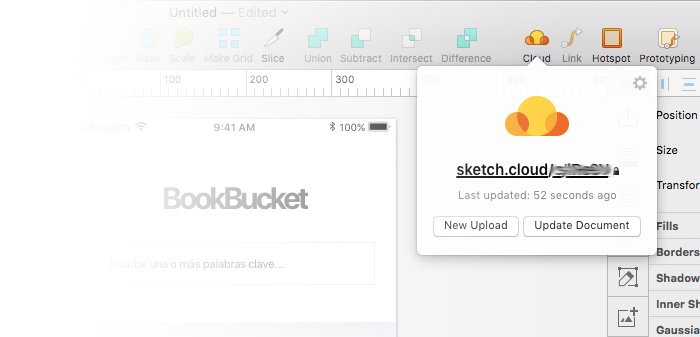 Actualizar archivo Sketch Cloud