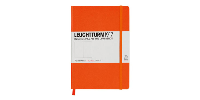 Libreta Leuchtturm A5 (Retícula de puntos) - Mejores regalos para diseñadores 2018