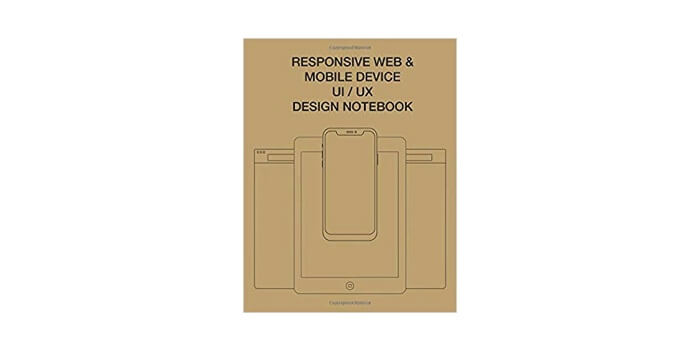 Libro para wireframes diseño UI/UX - Regalos para diseñadores